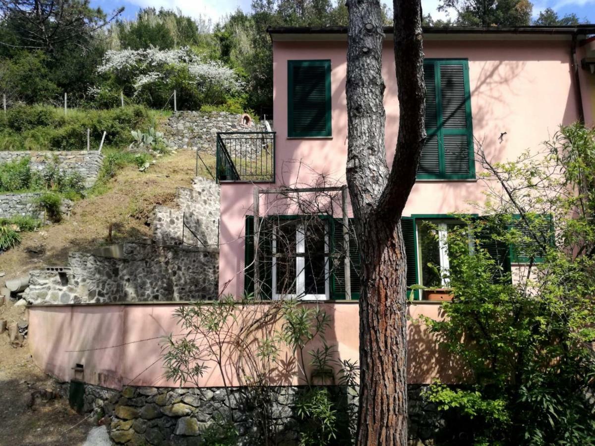 Terrace & Parking - Holiday Home Near Fegina Beach Monterosso al Mare Kültér fotó